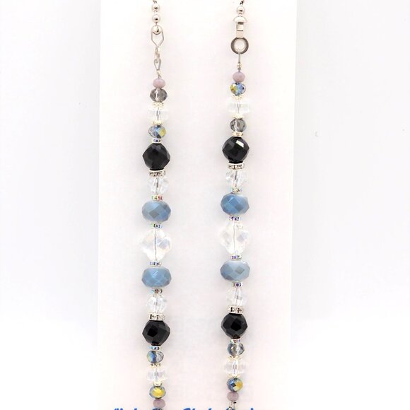 Black/White Party Ceiling Fan Pulls - Picture 1 of 5